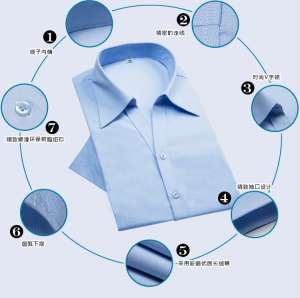 莫行業(yè)款式代爾顏色女士襯衣